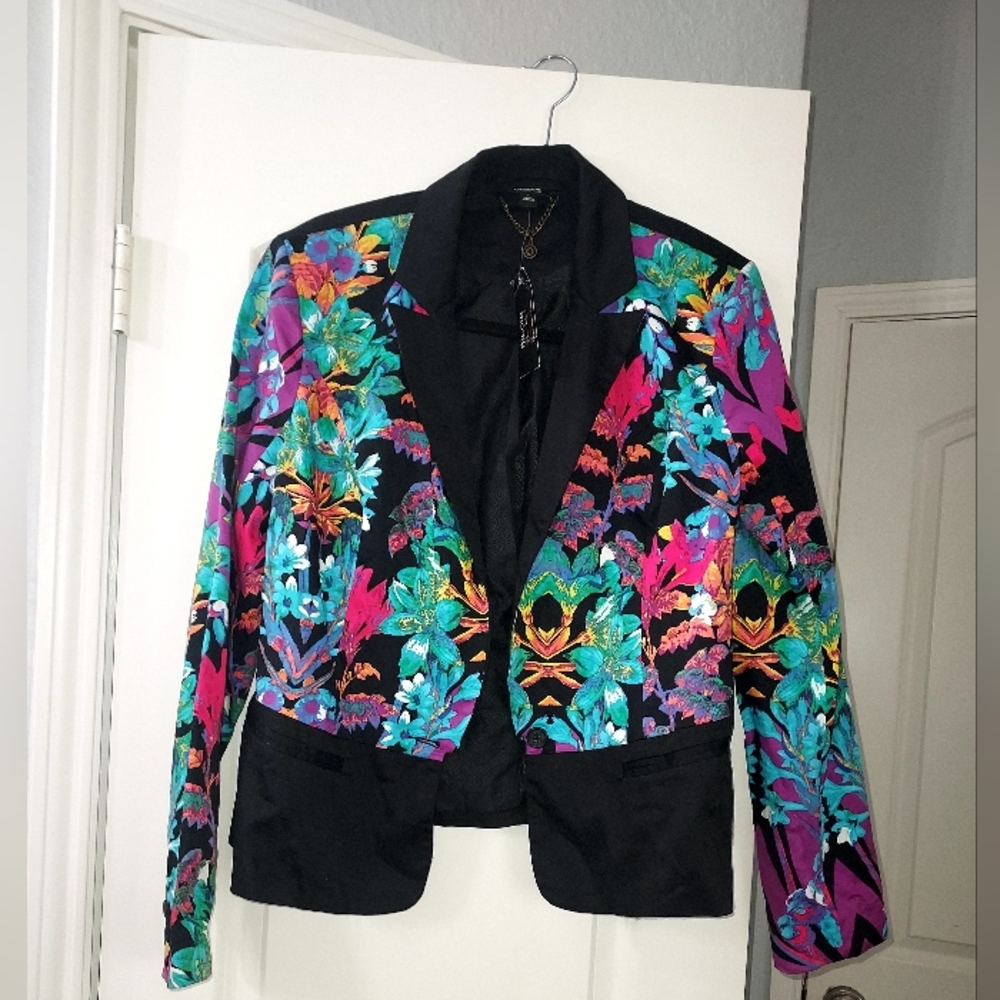 NICOLE MILLER FLORAL WOMEN JACKET